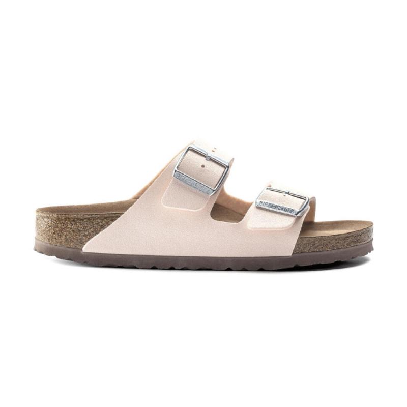 Birkenstock Arizona Bf Earthy Vegan Kadın Terlik (1019635) Pudra