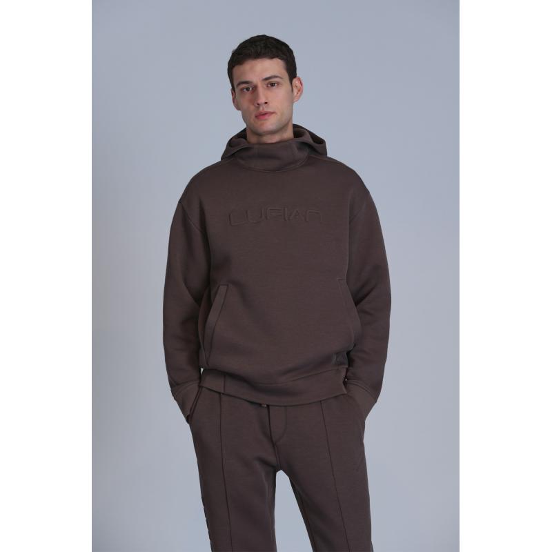 Lufian Robust Erkek Sweatshirt 112030136 (112030136) Kahverengi