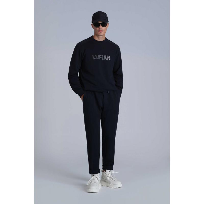 Lufian Luther Erkek Sweatshirt (112030145) Lacivert