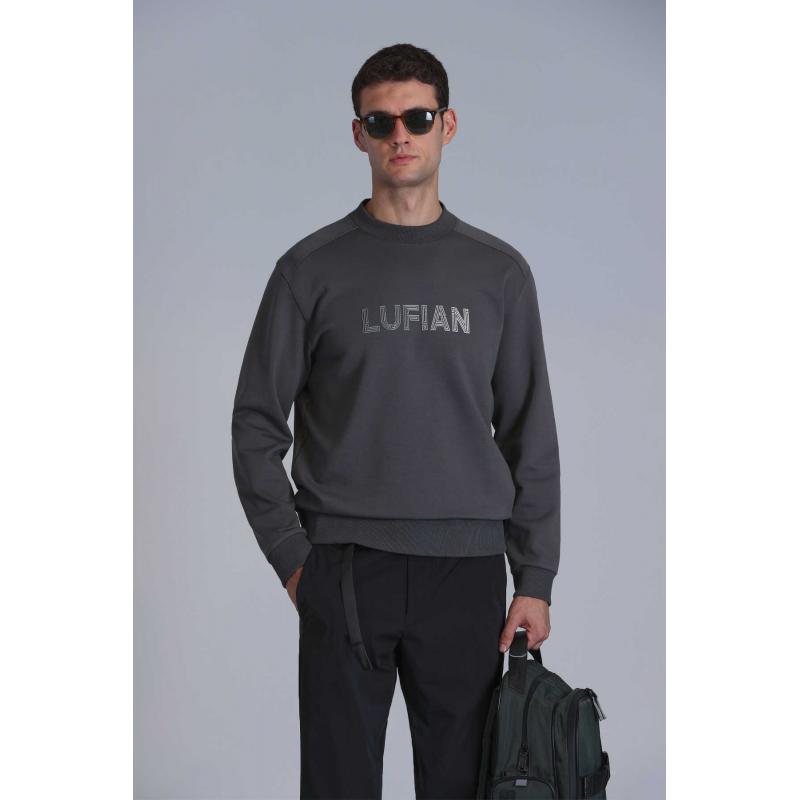 Lufian Luther Erkek Sweatshirt (112030145) Haki