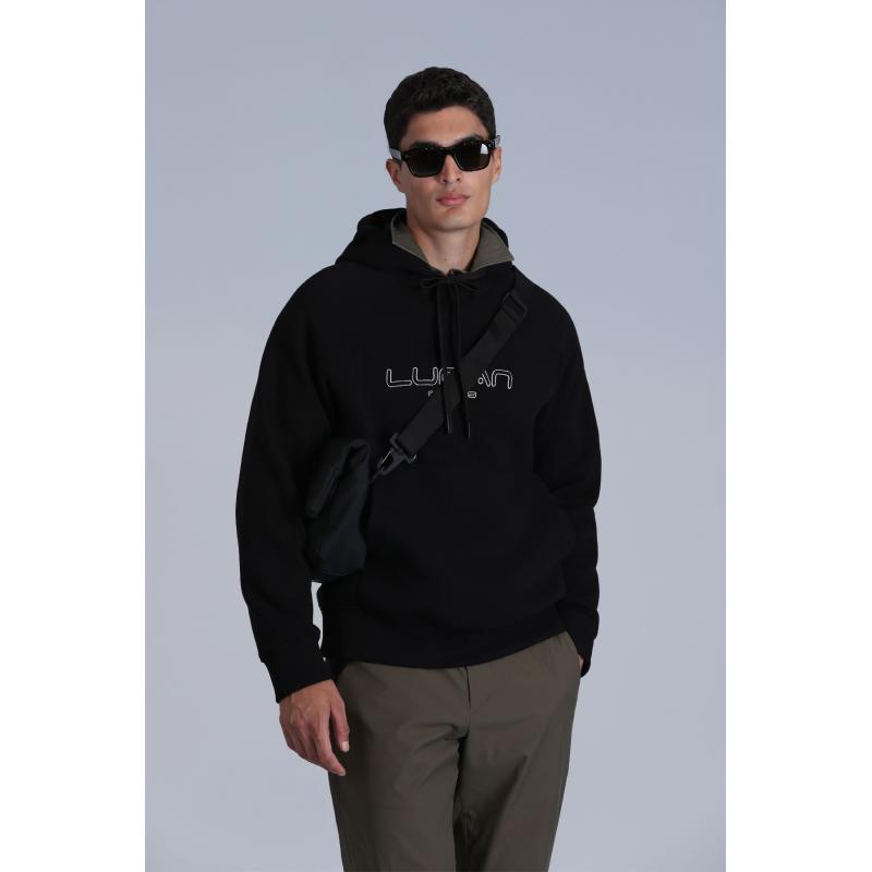 Lufian Brave Erkek Sweatshirt 112030152 (112030152) Siyah