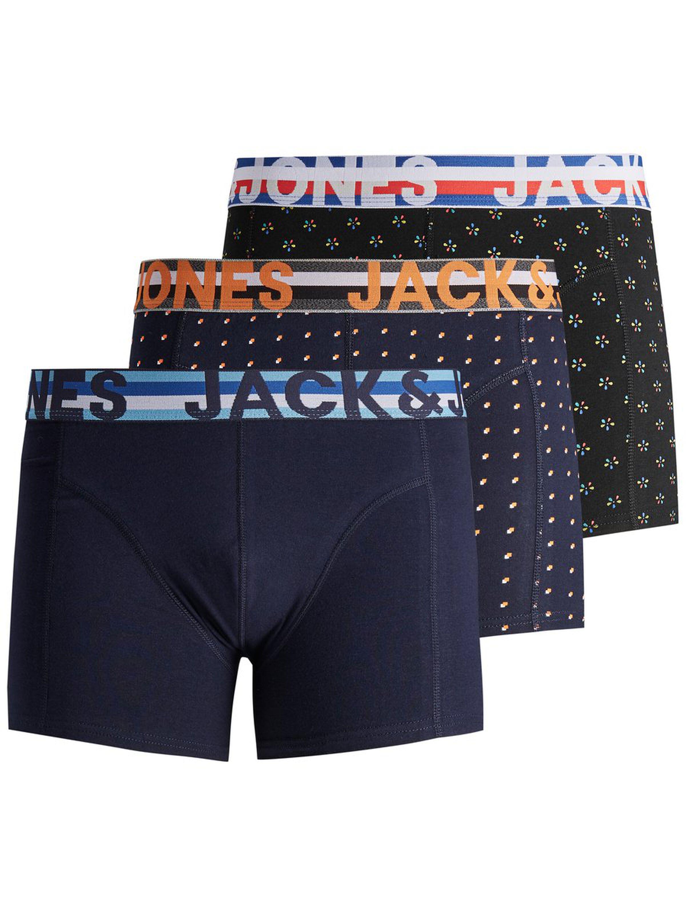  Jack&Jones Jachenrık Trunks 3'lü Erkek Boxer (12151351)