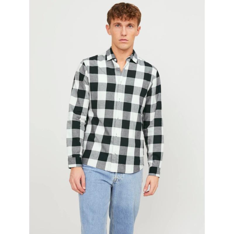 Jack & Jones Jjegingham Twill Erkek Gömlek (12181602) Beyaz