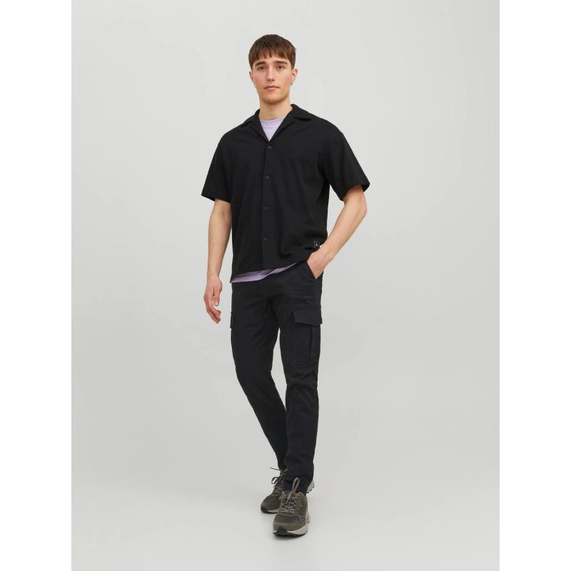 Jack & Jones Jpstmarco Jjjoe Erkek Kargo Pantolon (12182538) Siyah