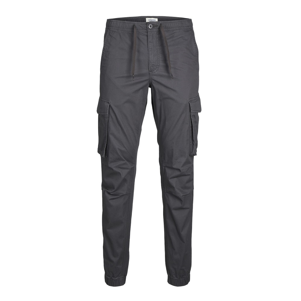 Jack&Jones Jpstkane Jjnoah Cuffed Erkek Kargo Pantolon (12242264) Antrasit