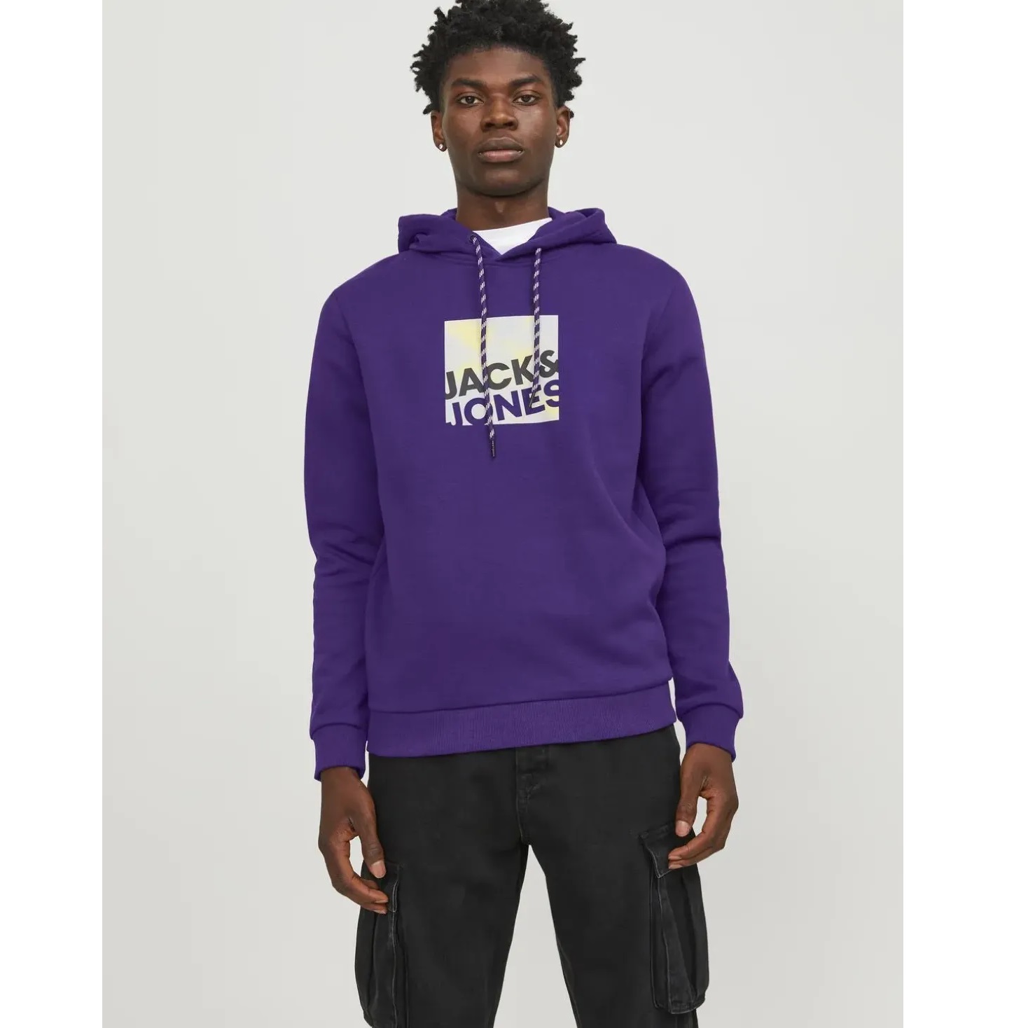 Jack&Jones Jcologan Erkek Sweatshirt (12246994) Mor