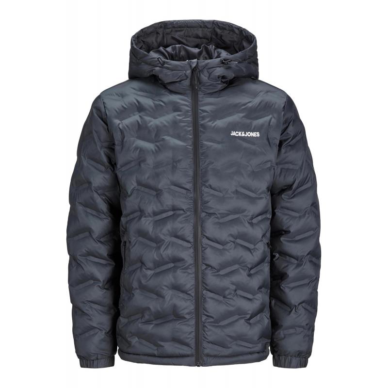 Jack & Jones Jcowin Quilted Erkek Mont (12250429) Antrasit