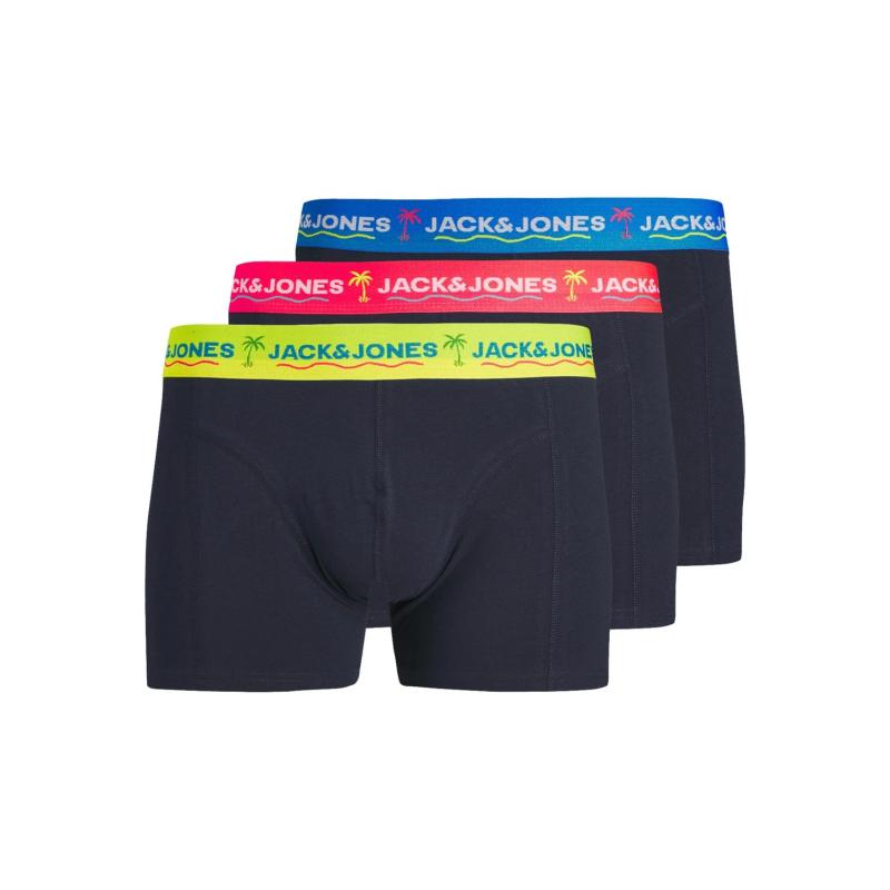  Jack&Jones Jacthomas Solid Trunks 3'lü Erkek Boxer (12250609)