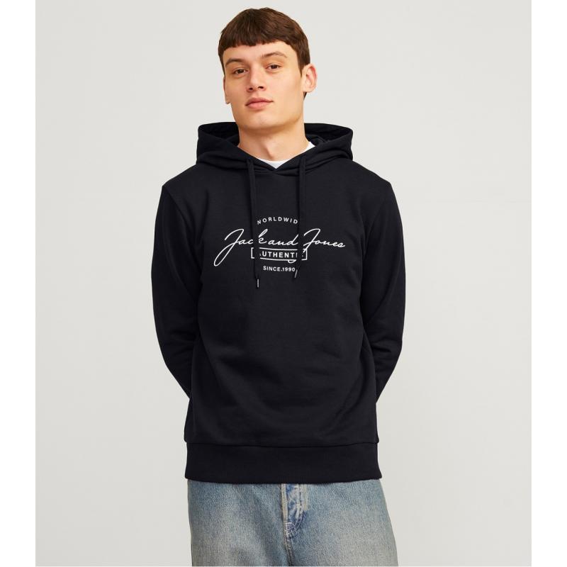 Jack & Jones Jjferris Erkek Sweatshirt (12256838) Siyah