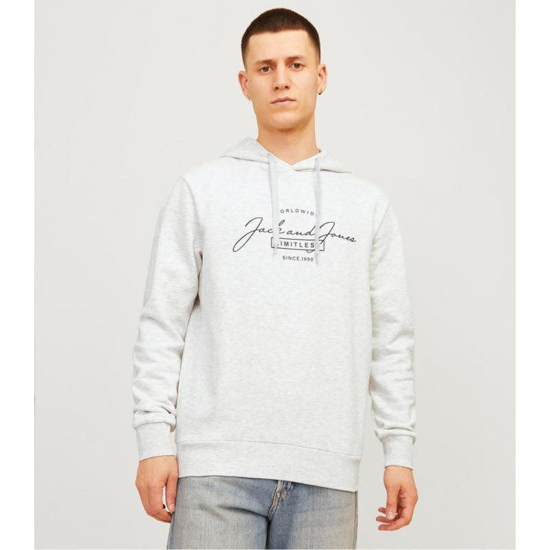 Jack & Jones Jjferris Erkek Sweatshirt (12256838) Beyaz