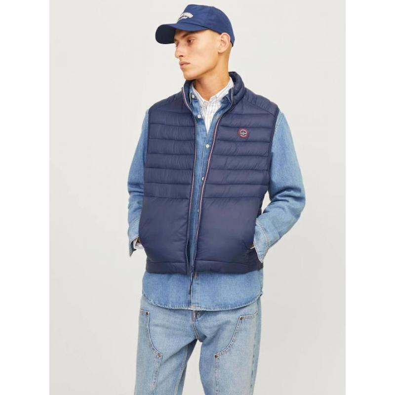 Jack & Jones Jjesprint Erkek Şişme Yelek (12258452) Lacivert