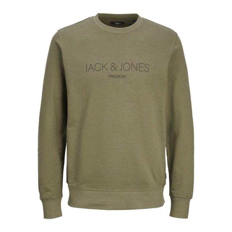 Jack & Jones Jprblajared Erkek Sweatshirt (12261873) Yeşil