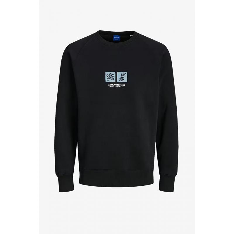 Jack & Jones Jorportland Erkek Sweatshirt 12262958 (12262958) Siyah