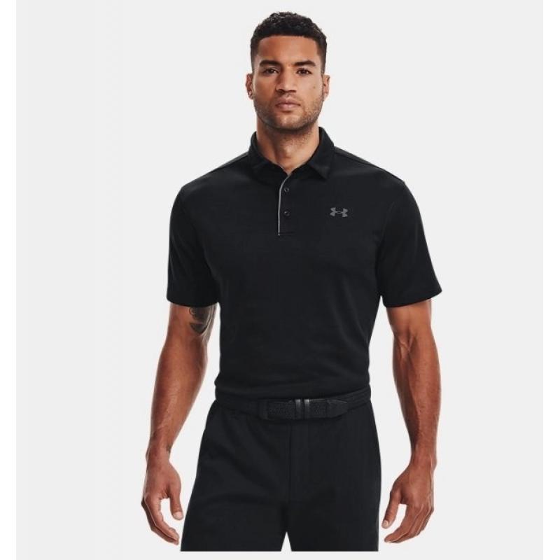 Under Armour Tech Erkek Polo T-shirt (1290140-001) Siyah