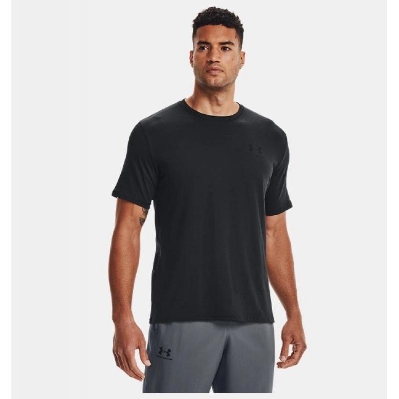 Under Armour Ua Sportstyle Erkek T-shirt (1326799-001) Siyah