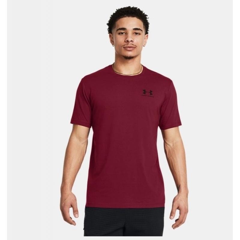 Under Armour Ua M Sportstyle  Erkek T-shirt (1326799-625) Bordo