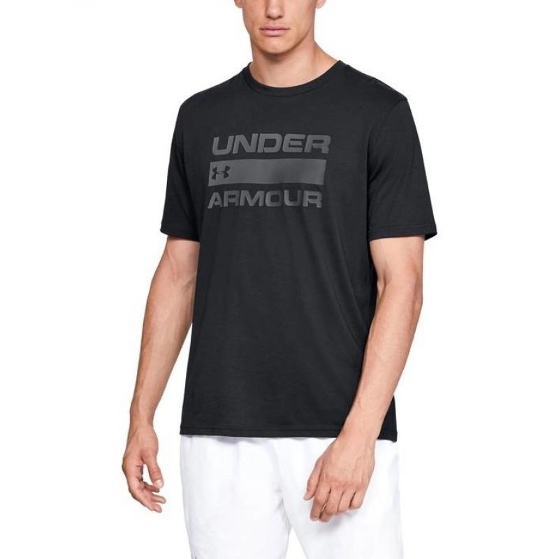 Under Armour Ua Team Issue Wordmark Erkek T-shirt (1329582-001) Siyah