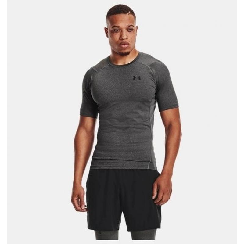 Under Armour Ua Hg Armour Erkek T-shirt (1361518-090) Gri