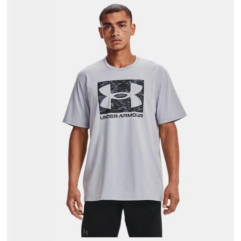 Under Armour Ua Abc Camo Boxed Logo Ss Erkek T-shirt 1361673-011 (1361673-011) Gri