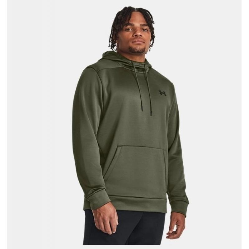 Under Armour UA Armour Fleece Erkek Sweatshirt 1373353-390 (1373353-390) Haki