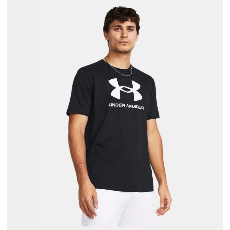 Under Armour Ua Sportstyle Logo Update Erkek T-shirt (1382911-001) Siyah