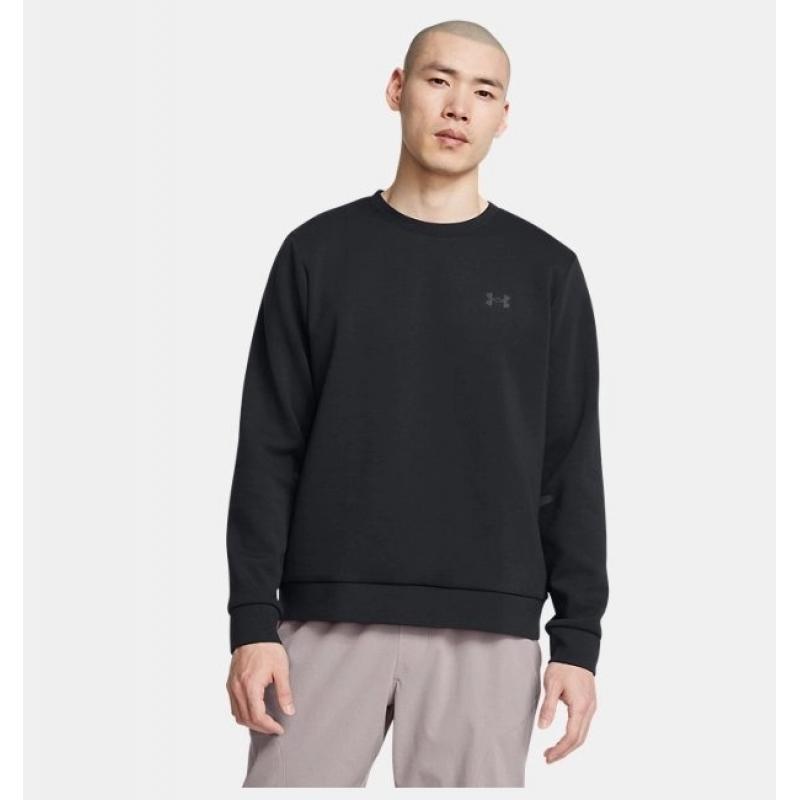 Under Armour UA Unstoppable Fleece Erkek Sweatshirt (1389351-001) Siyah