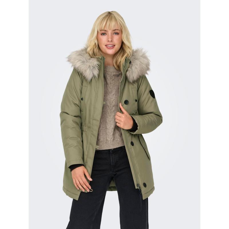 Only Onliris Fur Winter Kadın Parka (15304625) Yeşil