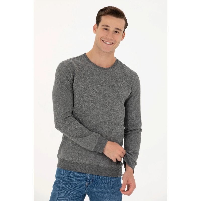 U.S. Polo Assn. Erkek Sweatshirt (1668127) Antrasit