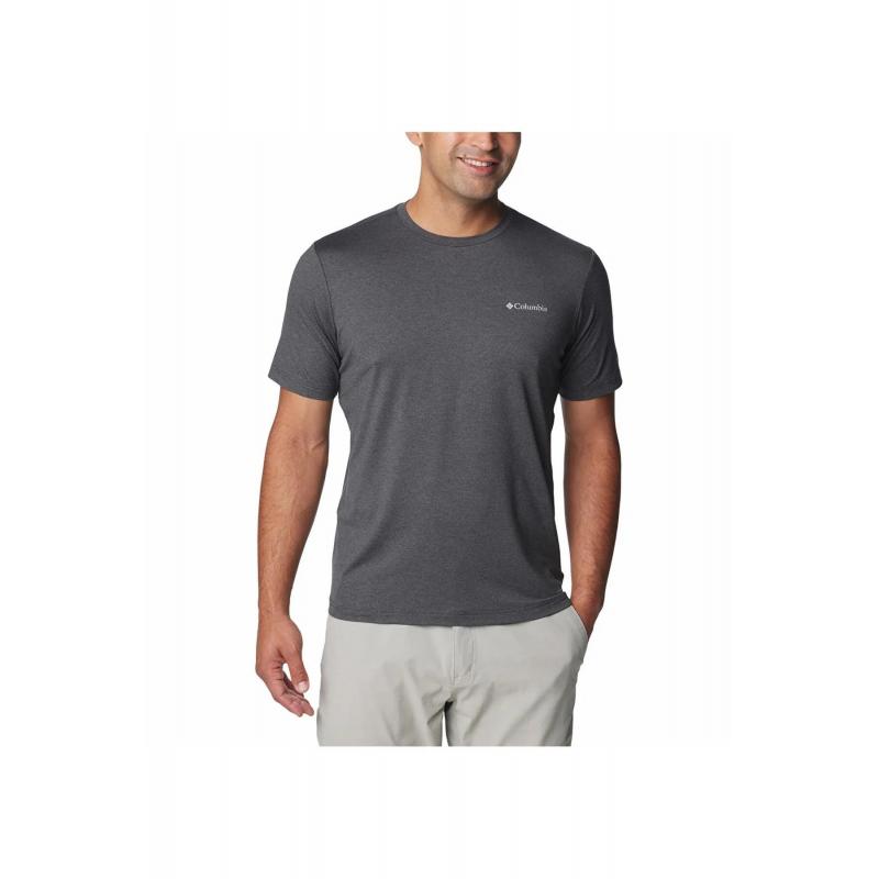 Columbia Ao5545 Tech Trail Erkek T-shirt (2074581011) Gri