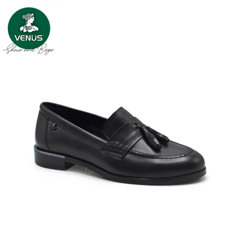 Venüs Kadın Loafer Ayakkabı 2455202K (2455202K) Siyah