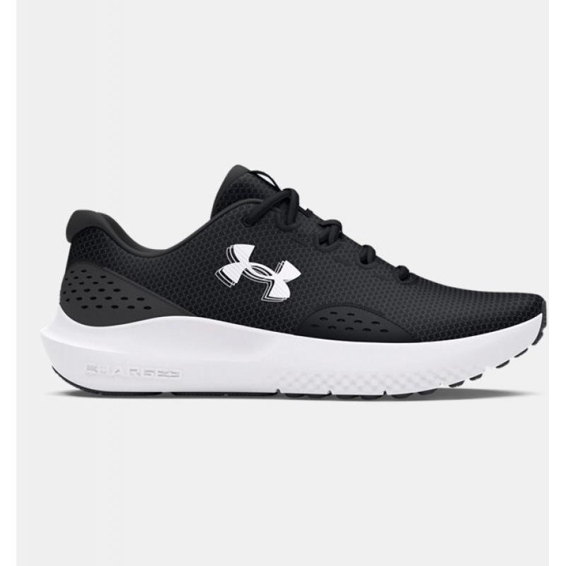 Under Armour Ua Charged Surge 4 Erkek Spor Ayakkabı (3027000-001) Siyah