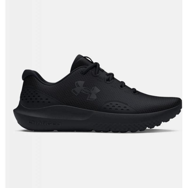 Under Armour Ua Charged Surge 4 Erkek Spor Ayakkabı (3027000-002) Siyah