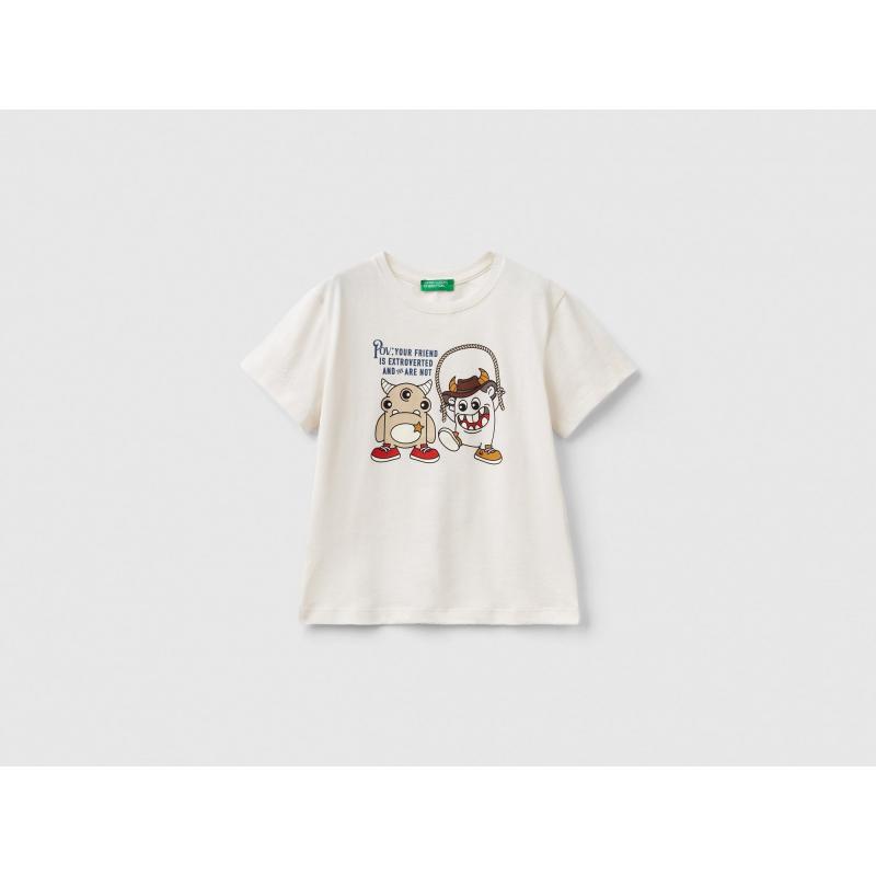  Benetton Erkek Bebek T-shirt (3I1XG10DE-24Y)