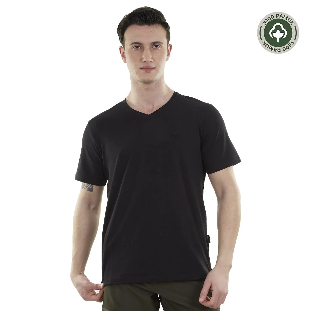 Alpinist Erkek T-Shirt (600615) Siyah