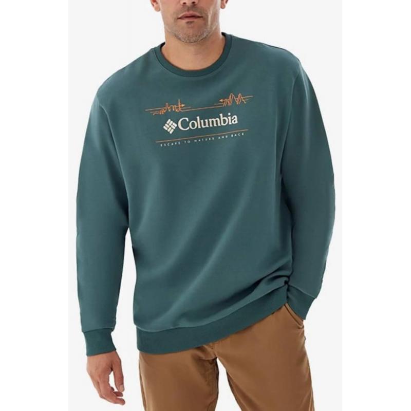 Columbia Cs0329 Csc Erkek Sweatshirt (9150171353) Yeşil