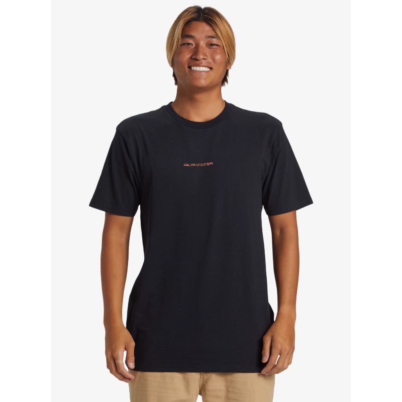 Quiksilver Surf Safari Moe Erkek T-shirt (AQYZT09539) Siyah