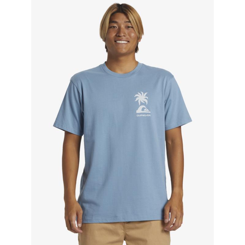 Quiksilver Tropical Breeze Erkek T-shirt (AQYZT09562) Mavi