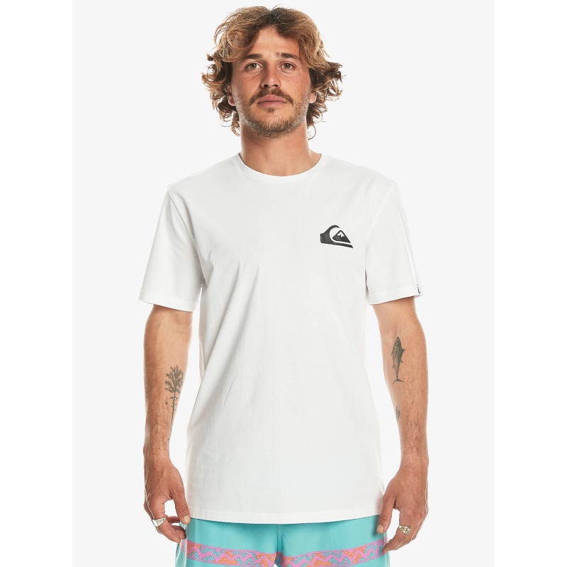 Quiksilver Mw Mini Logo Erkek T-shirt (EQYZT07657) Beyaz