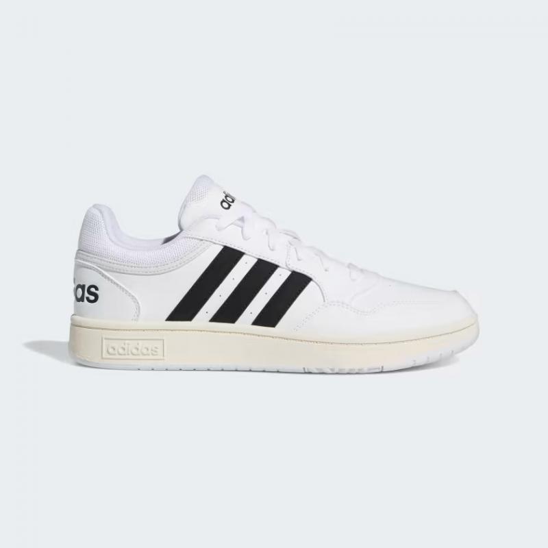 Adidas Hoops 3.0 Erkek Spor Ayakkabı (GY5434) Beyaz