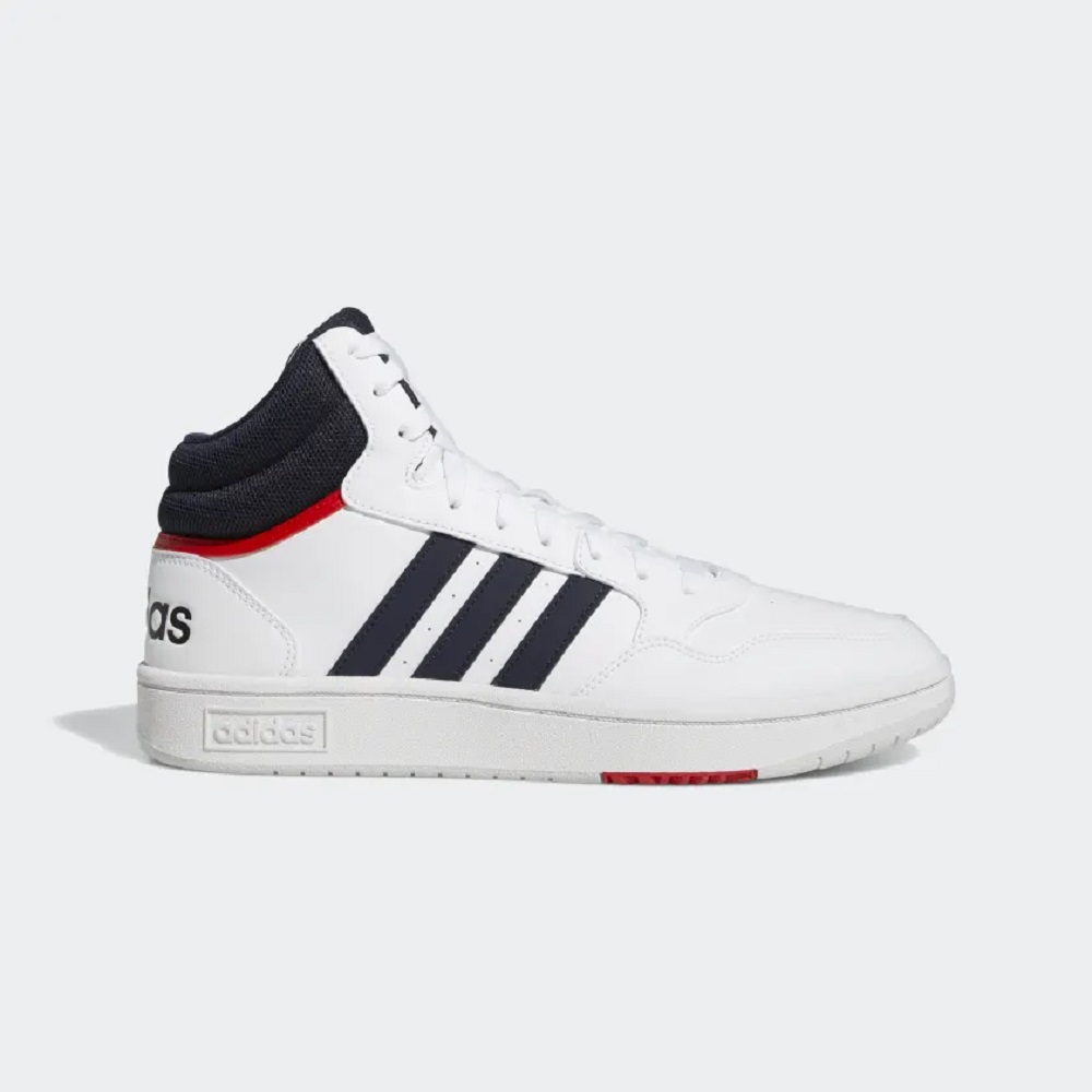 Adidas Hoops 3.0 Mid Erkek Spor Ayakkabı (GY5543) Beyaz