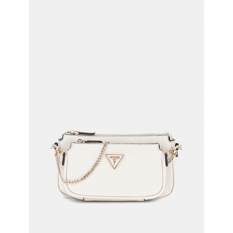 Guess Saffiano Noelle Mini Kadın Çapraz Çanta HWZG7879710 (HWZG7879710) Krem