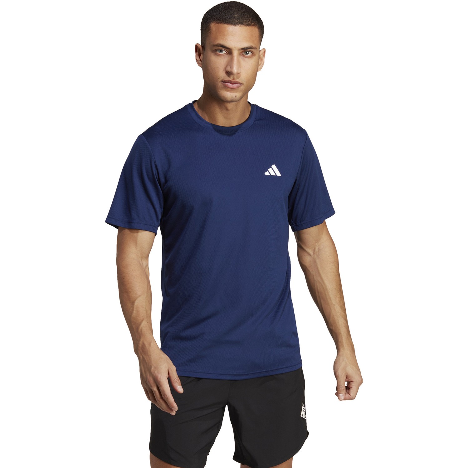 Adidas Tr-Es Base T Erkek T-shirt (IC7429) Lacivert