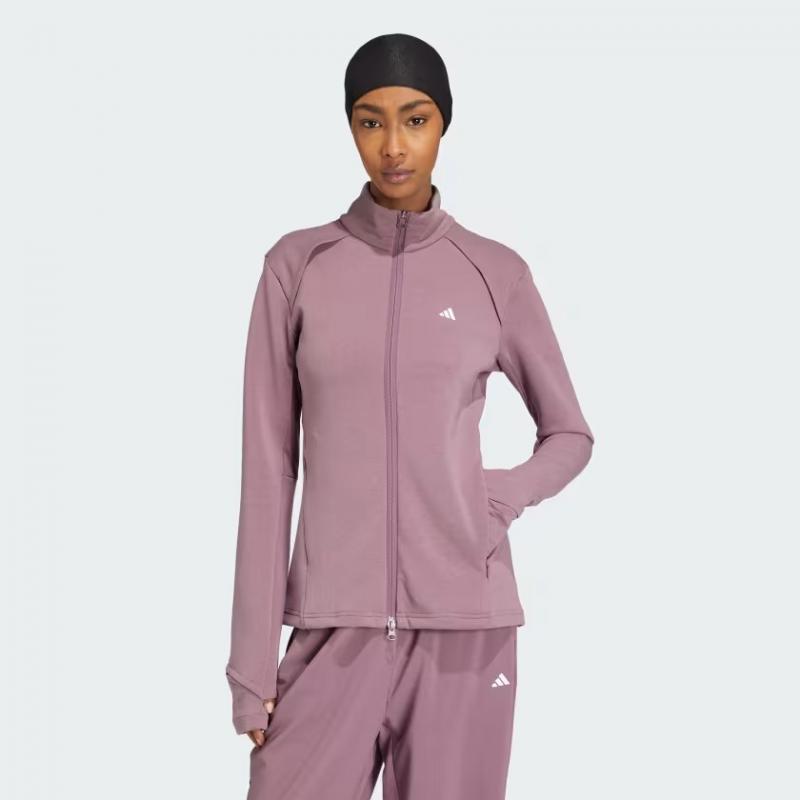 Adidas Training Cover-Up Kadın Eşofman Üstü (IT0673) Pembe