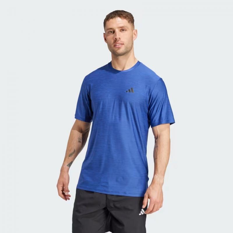 Adidas Tr-Es Stretch T Erkek T-Shirt IW3361 (IW3361) Mavi