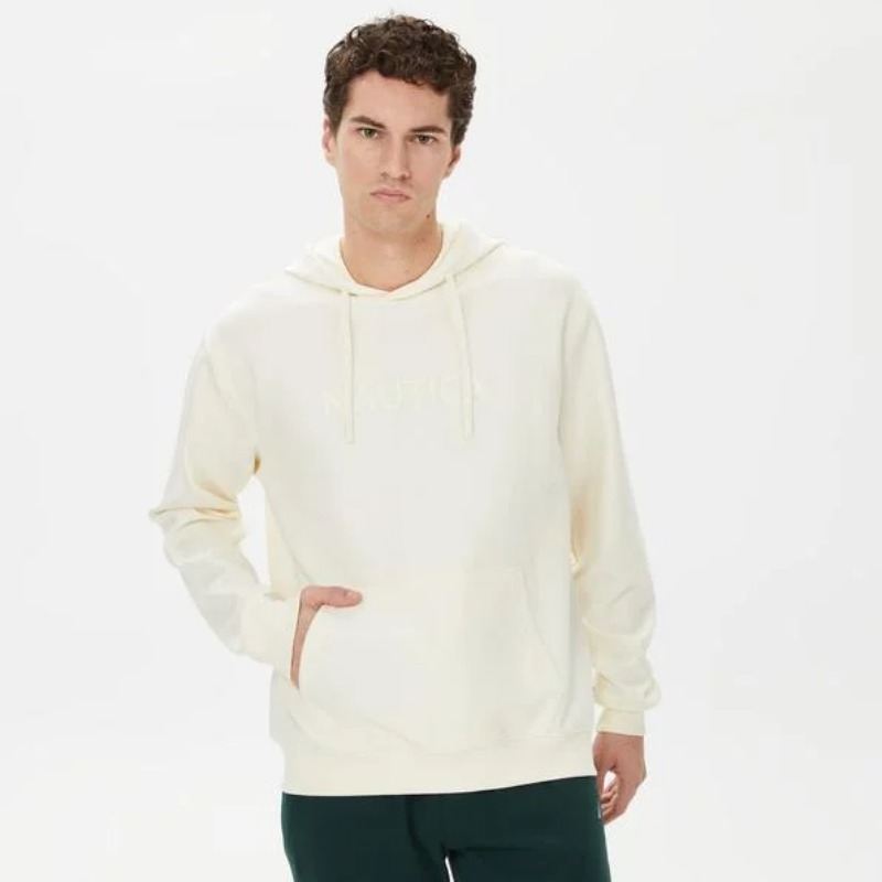 Nautica Erkek Sweatshirt (K37226T) Krem