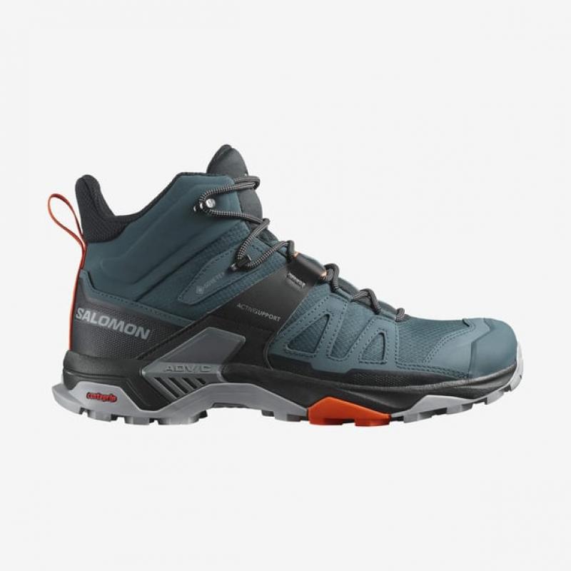 Salomon X Ultra 4 Mid Gtx Erkek Outdoor Bot (L47352600) Mavi