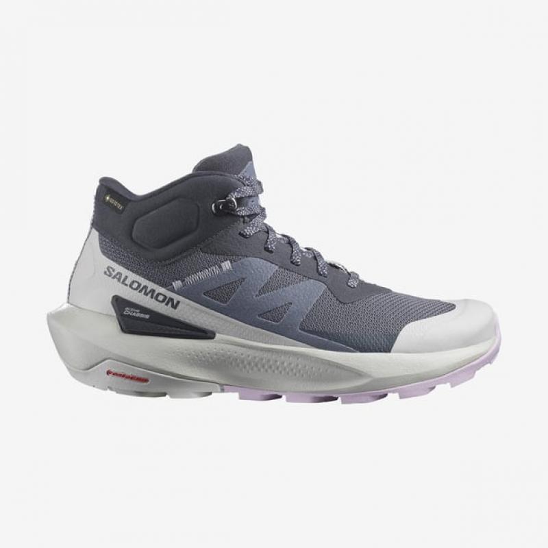 Salomon Elixir Activ Mid Gtx Kadın Outdoor Bot (L47457400) Gri