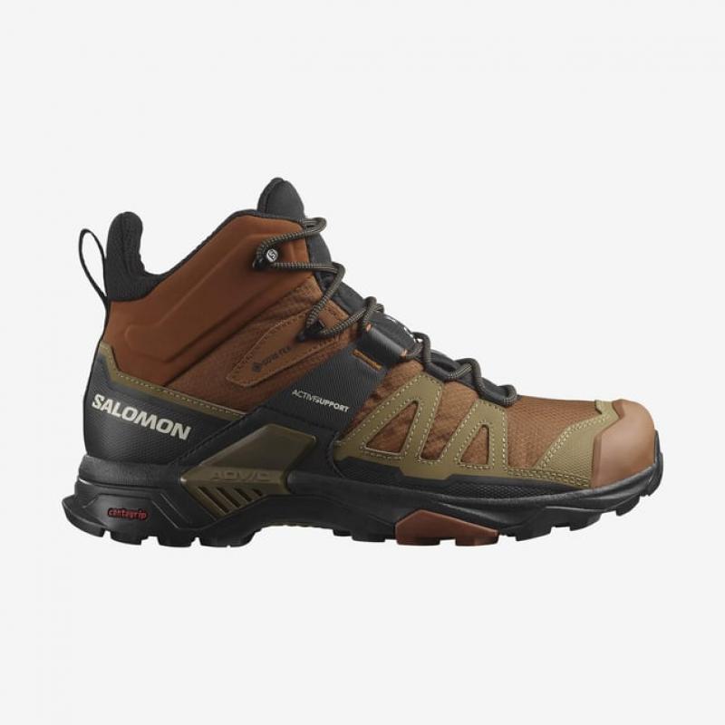 Salomon X Ultra 4 Mid Gtx Erkek Outdoor Bot (L47685400) Kahverengi