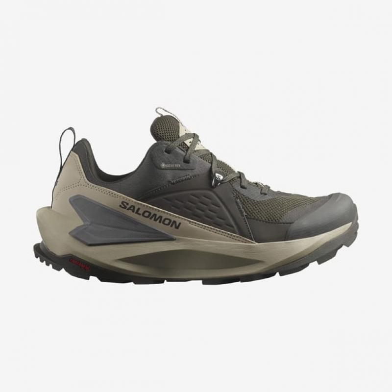 Salomon Elixir Gore-tex Erkek Outdoor Ayakkabı (L47697400) Haki