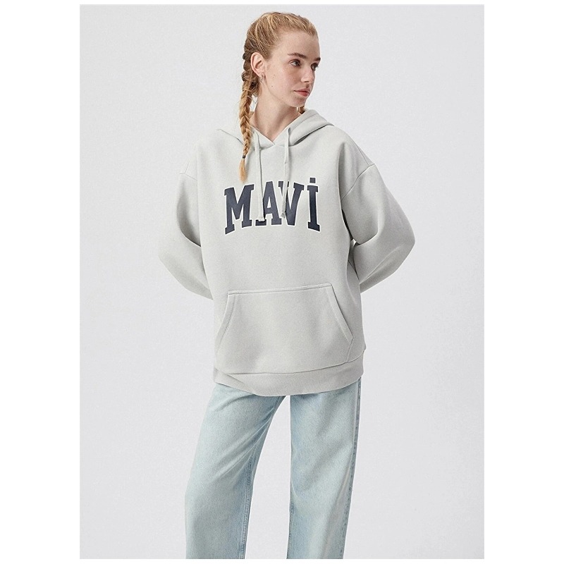 Mavi Kadın Sweatshirt (M1600361-34322) Açık Gri